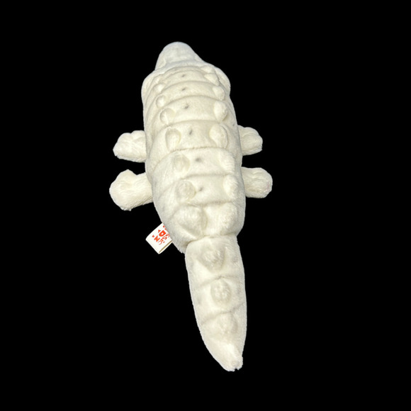 Classic Kidz ToysAlbino Crocodile Alligator Animal Plush White 11" Zoo Soft Baby - Picture 4 of 13